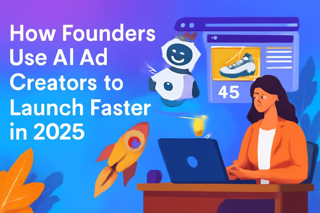 How Founders Use AI Ad Creators to Launch Faster in 2025