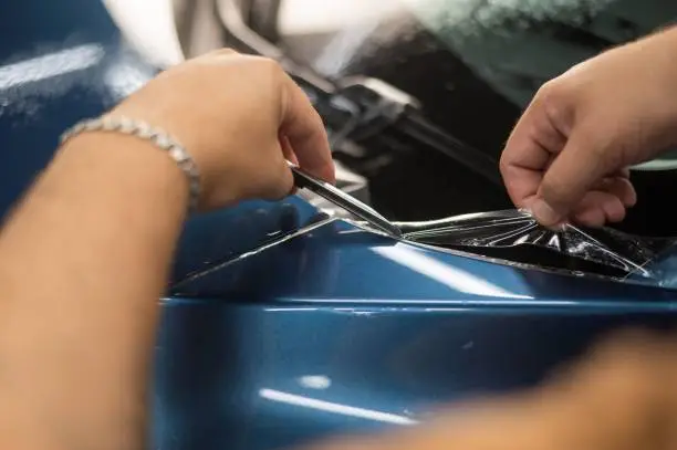 Improvement of Car Gloss and Maintenance Cost Reduction by Use of Clear Protective Film