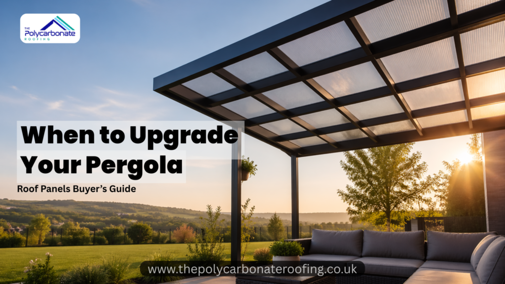 When to Upgrade Your Pergola